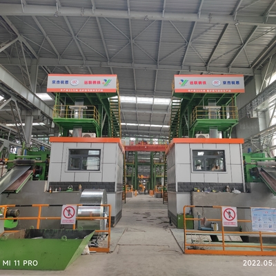 linea attrezzatura di galvanizzazione di 0.25mm di tipo continuo per la bobina laminata a freddo