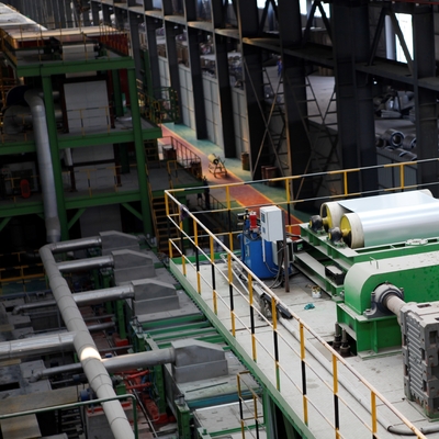 Linea continua rivestimento del galvalume di galvanizzazione della immersione calda di CGL 30-300g/M2