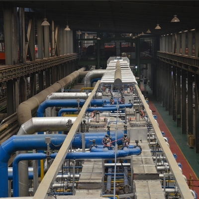 Linea di tempera e di marinatura fornace aperta 1250mm del fuoco di processo 0.15mm 1.5mm