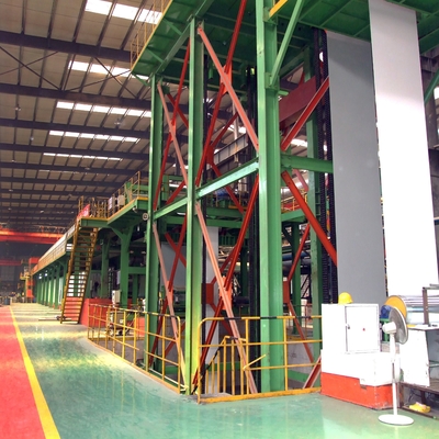 linea di rivestimento d'acciaio di colore di 650mm linea continua di galvanizzazione di Cgl di processo