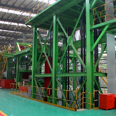Linea di rivestimento di colore di acciaio al carbonio per metallo d'acciaio piano 150000 T/Y