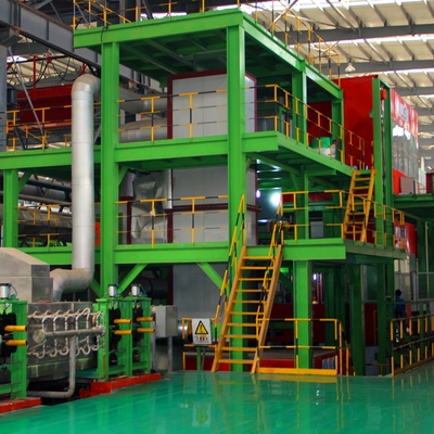 Linea di rivestimento di colore di acciaio al carbonio per metallo d'acciaio piano 150000 T/Y