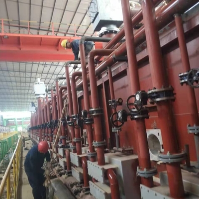 Linea automatica di zincatura a caldo per la striscia d'acciaio 2.0-3.0mm 450mm
