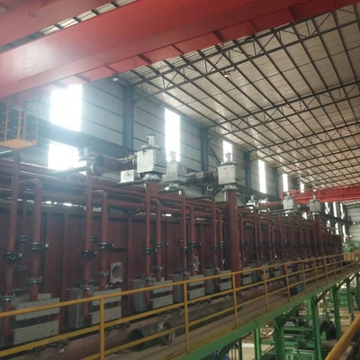 Linea attrezzatura 0.15-0.8mm di zincatura a caldo di GI 1250mm 200000TPY