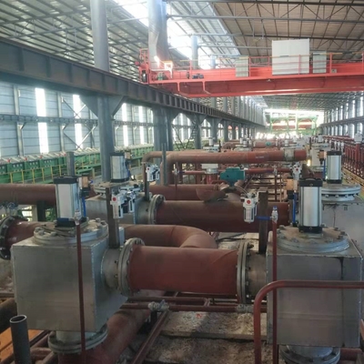 Linea continua metallo di galvanizzazione della immersione calda dell'acciaio 120000TPY di 0.7-1.7mm 450mm