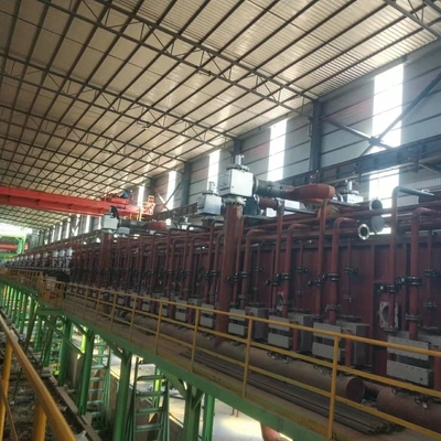 Linea attrezzatura 0.15-0.8mm di zincatura a caldo di GI 1250mm 200000TPY