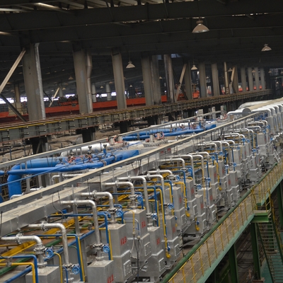 Linea di tempera attrezzatura 0.5mm di galvanizzazione 1.5mm 750mm 280000TPY