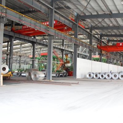 Linea ricoprente attrezzatura 0.8mm di galvanizzazione dello zinco 2.0mm 700mm 150000TPY