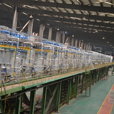Linea continua attrezzatura 0.8mm di galvanizzazione di Cgl 2.5mm 1350mm 250000TPY