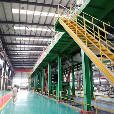 Linea 0.12mm-0.8mm di galvanizzazione di trattamento di superficie CGL del metallo 1300mm