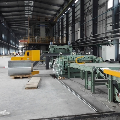 linea di alluminio di alluminio dei produttori Rolls del coil coating di 500mm-1250mm