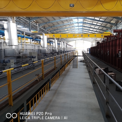 linea automatica metallo di galvanizzazione di 0.7-1.3mm dell'acciaio dell'attrezzatura 250000TPY