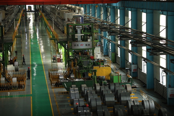 Zinchi la linea continua 1.5mm della galvanizzazione di 0.8mm per il metallo d'acciaio di 400mm