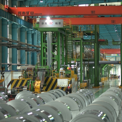 Linea di zincatura Cgl da 0,12-0,7 mm per coil laminati a freddo