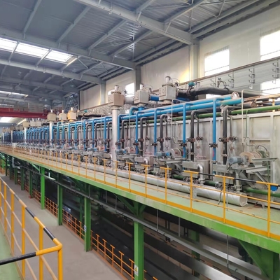 Linea continua 1250mm massima di galvanizzazione con la fornace e le attrezzature elettriche