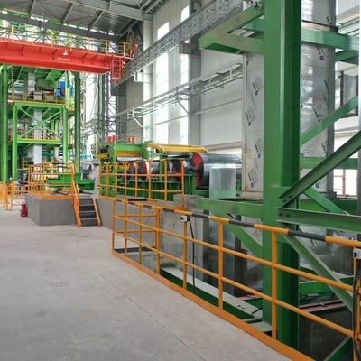 linea di galvanizzazione di 0.16-0.3mm Cgl per la bobina laminata a freddo di tipo continuo