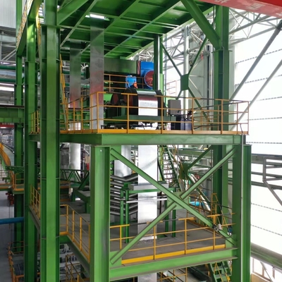 linea continua 1250mm processo di galvanizzazione di 0.4-1.8mm per l'industria siderurgica