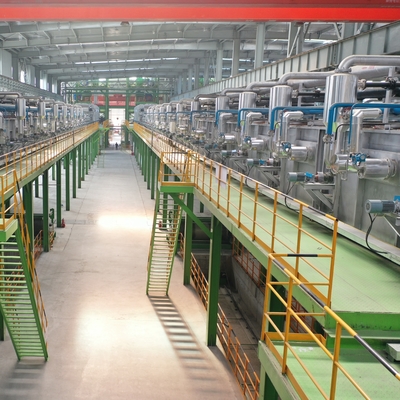 Galvanizzazione continua di industria siderurgica dopo la laminazione a caldo con il gas della fornace