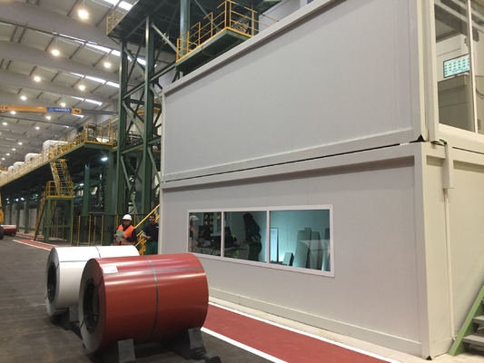 Linea di rivestimento d'acciaio eccellente di colore della striscia con le attrezzature automatiche alta tecnologie