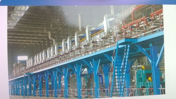 IL GI GL del galvalume zinca la sicurezza 55% Al Zn dei produttori dell'impianto di galvanizzazione 0.2mm-6mm