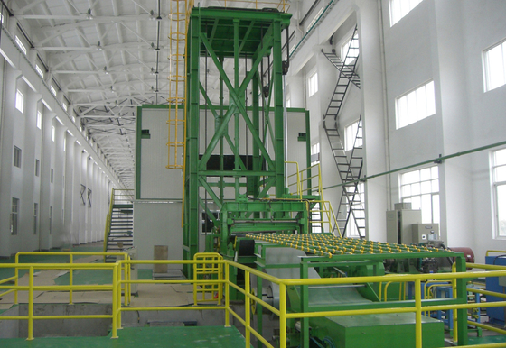 Linea pre trattamento e pittura del coil coating dell'acciaio della costruzione che asciugano 250000TPY
