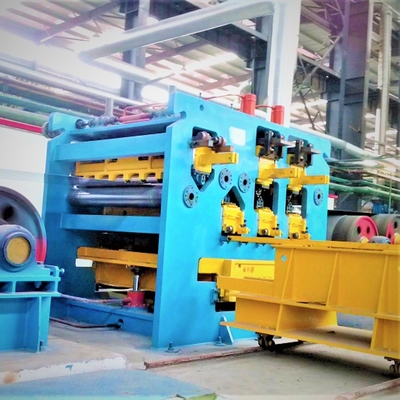 Linea continua d'acciaio striscia di galvanizzazione del metallo ss di processo 0.12-0.8mm 600-1350mm